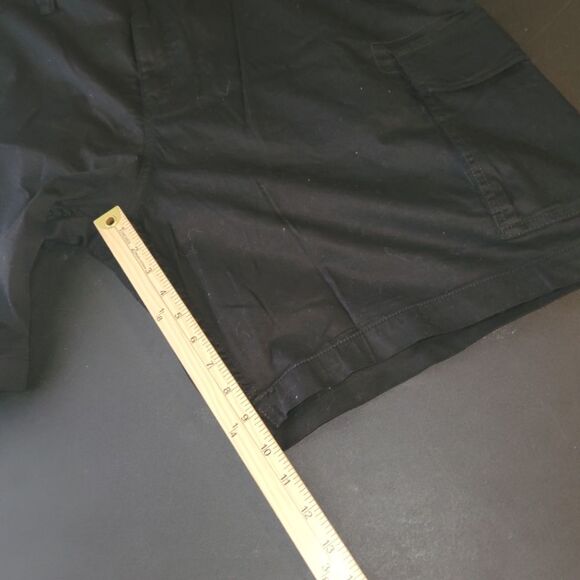 New George Men's Black Stretch Cargo Shorts 44 - Picture 8 of 9